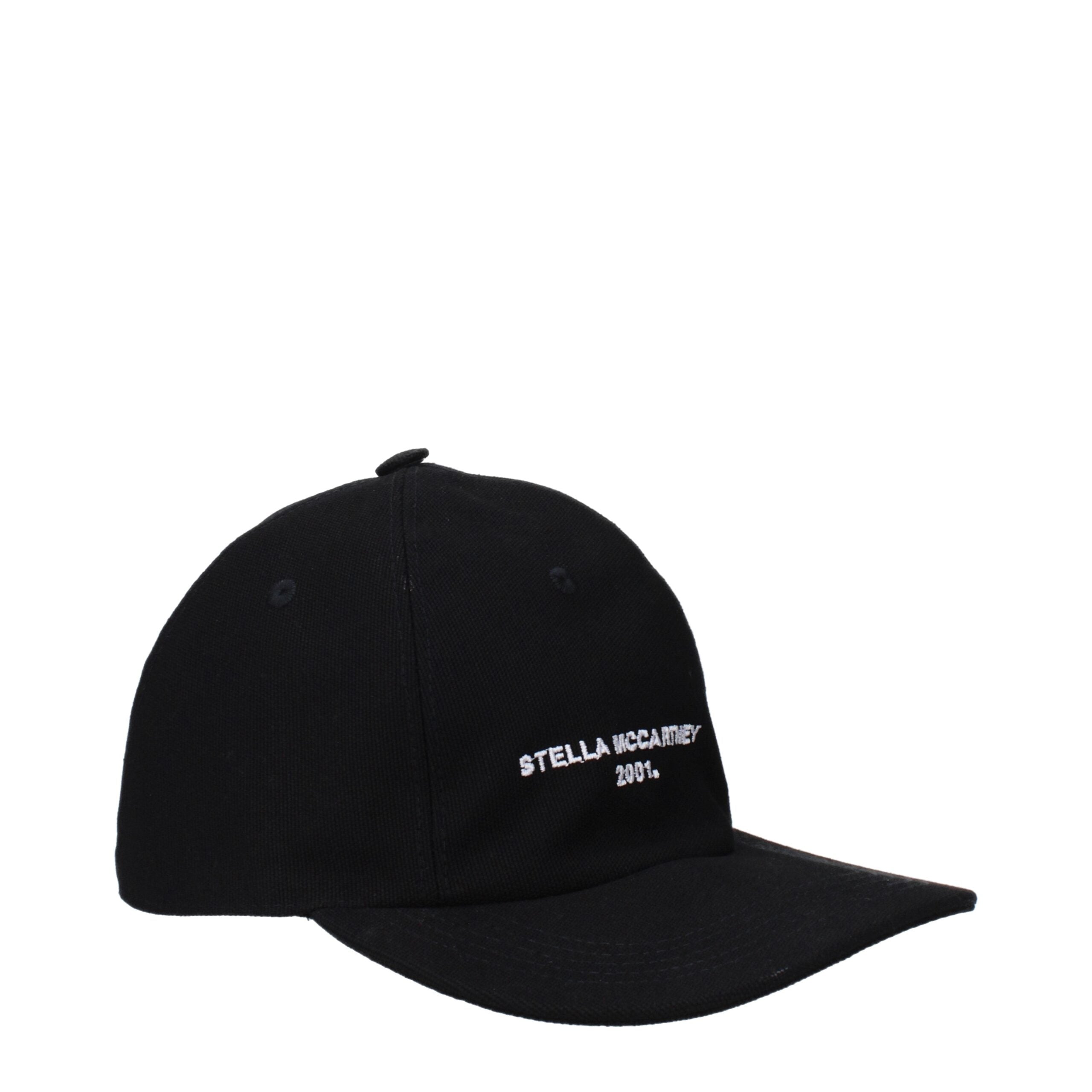 Stella McCartney Black Cotton Hat